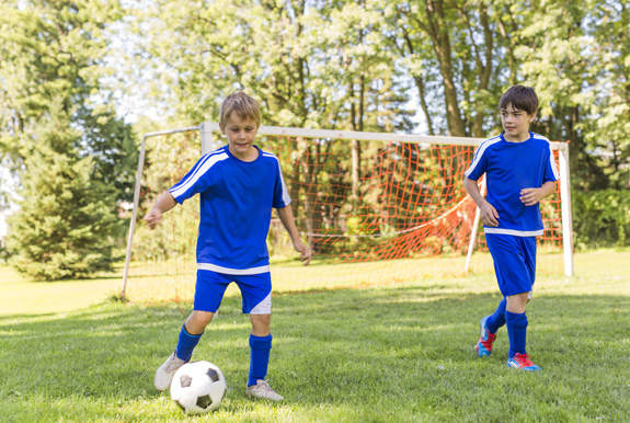 E-Jugend Fussball - aktiv in der Kleinfeldliga spielen